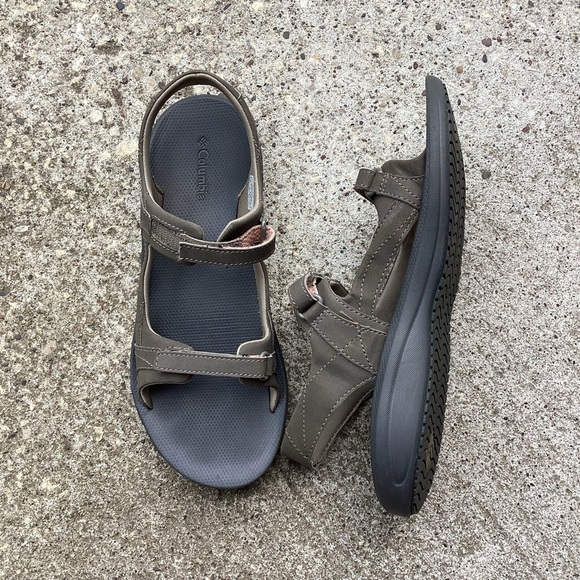 Columbia Womens Size 9 Outdoor Hiking Techlite Taupe Sport Sandals BL4535-255 - Picture 1 of 10